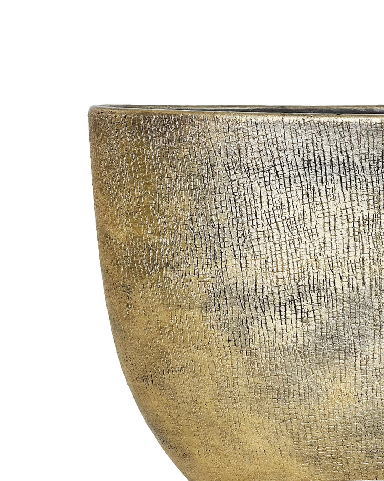 Mira Raw Gold Vaas Ovaal 2