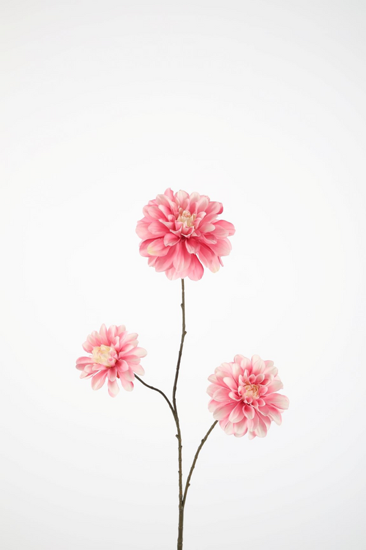 Dahlia Spray 90 cm roze