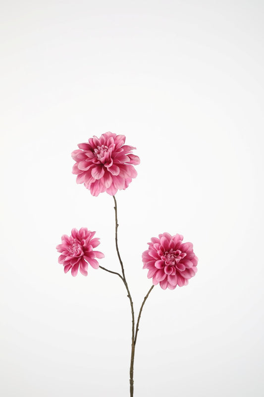 Dahlia Spray 90 cm paars